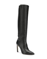 Bottes hauteur genou en cuir noires Stuart Weitzman