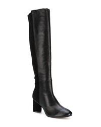 Bottes hauteur genou en cuir noires Stuart Weitzman