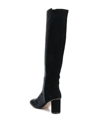 Bottes hauteur genou en cuir noires Stuart Weitzman