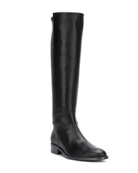 Bottes hauteur genou en cuir noires Stuart Weitzman