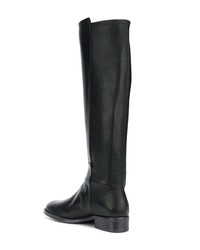 Bottes hauteur genou en cuir noires Stuart Weitzman