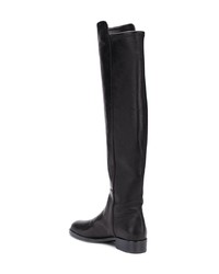 Bottes hauteur genou en cuir noires Stuart Weitzman