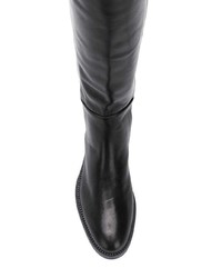 Bottes hauteur genou en cuir noires Stuart Weitzman