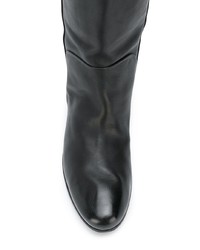 Bottes hauteur genou en cuir noires Marsèll