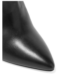 Bottes hauteur genou en cuir noires Isabel Marant