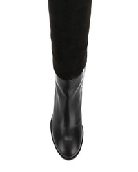 Bottes hauteur genou en cuir noires Stuart Weitzman