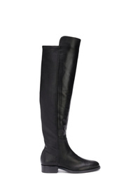 Bottes hauteur genou en cuir noires Stuart Weitzman