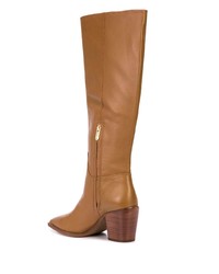 Bottes hauteur genou en cuir tabac Sam Edelman