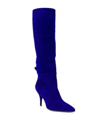 Bottes hauteur genou en daim bleues L'Autre Chose