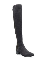 Bottes hauteur genou en daim marron foncé Stuart Weitzman