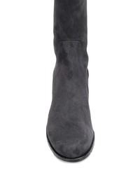 Bottes hauteur genou en daim marron foncé Stuart Weitzman