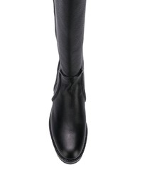 Bottes hauteur genou en daim noires Bally