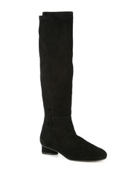 Bottes hauteur genou en daim noires Stuart Weitzman