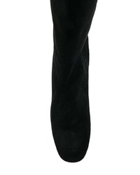 Bottes hauteur genou en daim noires Stuart Weitzman