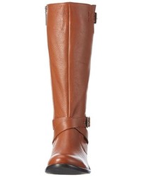 Bottes hauteur genou marron Pepe Jeans