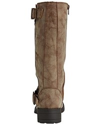 Bottes hauteur genou marron Rocket Dog