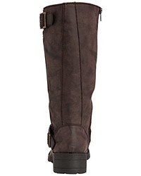 Bottes hauteur genou marron Rocket Dog