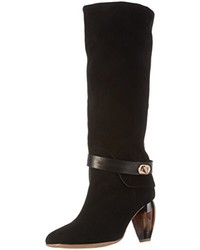 Bottes hauteur genou noires Fersengold