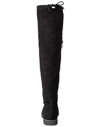 Bottes hauteur genou noires Marco Tozzi