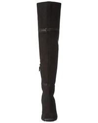 Bottes hauteur genou noires Oxitaly