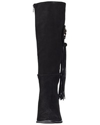 Bottes hauteur genou noires TAPODTS