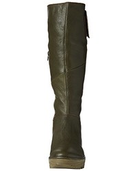 Bottes hauteur genou olive Fly London