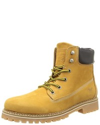 Bottes jaunes Mustang