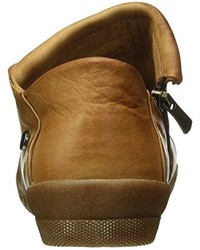 Bottes marron clair Andrea Conti