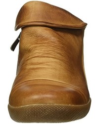 Bottes marron clair Andrea Conti