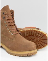 Bottes marron clair Timberland