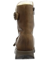 Bottes marron clair Fly London