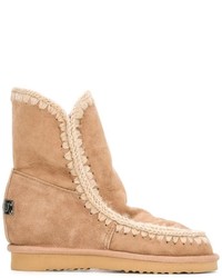 Bottes marron clair Mou