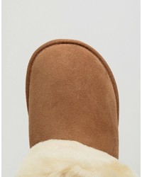 Bottes marron clair Just Sheepskin