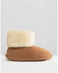 Bottes marron clair Just Sheepskin