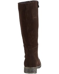 Bottes marron foncé Andrea Conti