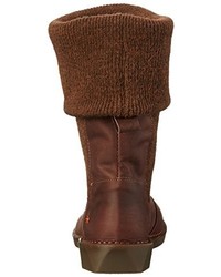 Bottes marron foncé Art