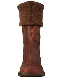 Bottes marron foncé Art