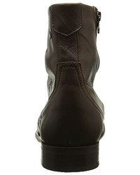 Bottes marron foncé Base London