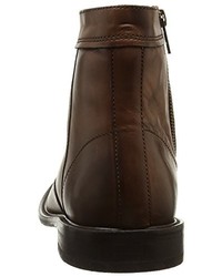 Bottes marron foncé Base London