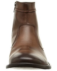 Bottes marron foncé Base London