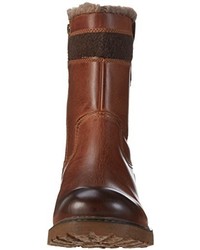 Bottes marron foncé Bugatti