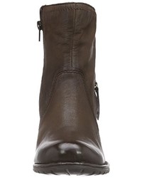 Bottes marron foncé Bugatti