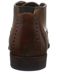 Bottes marron foncé Bugatti