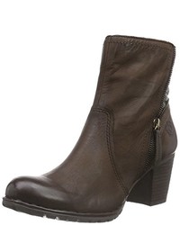 Bottes marron foncé Bugatti