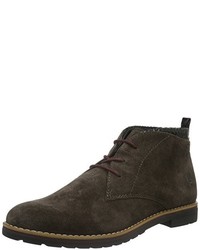 Bottes marron foncé Bugatti