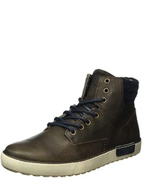 Bottes marron foncé Bullboxer