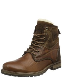 Bottes marron foncé Bullboxer