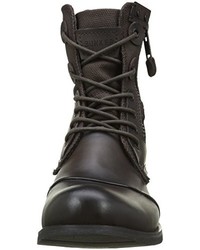 Bottes marron foncé Bunker