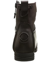 Bottes marron foncé Bunker