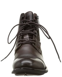 Bottes marron foncé Bunker